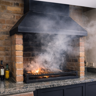 smoking braai
